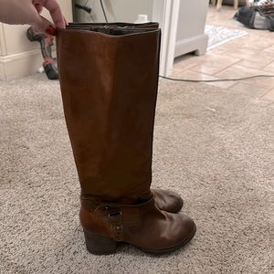 Aspen leather size 7.5 calf length boots